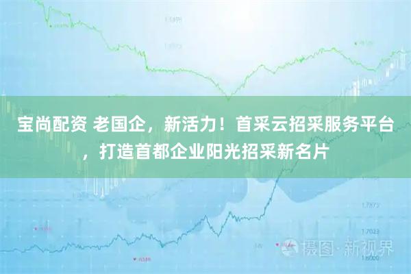 宝尚配资 老国企，新活力！首采云招采服务平台，打造首都企业阳光招采新名片